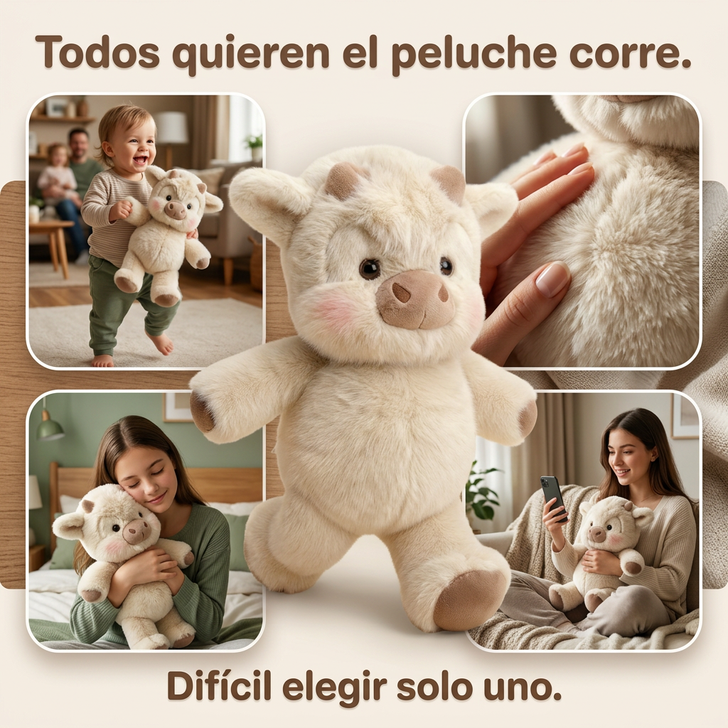 La Vaquita Peluche que Corre