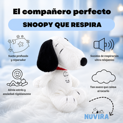 Snoopy calmante que respira